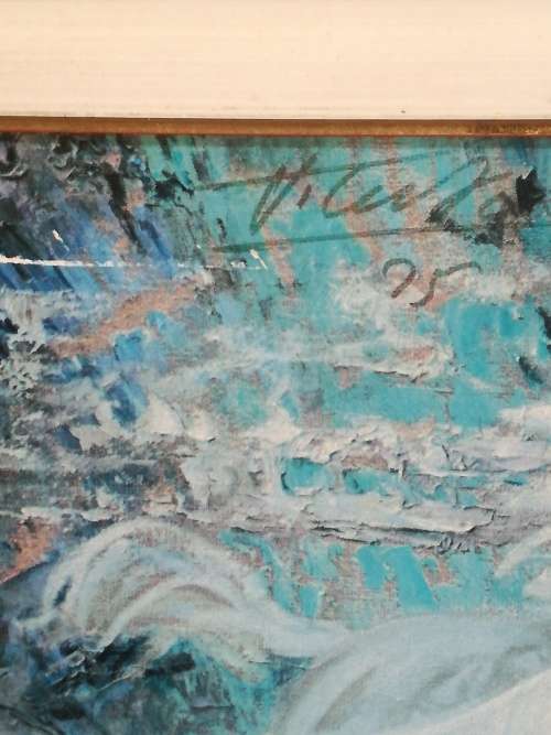 SIGNED Tretchikoff `Wild Horses` Print
